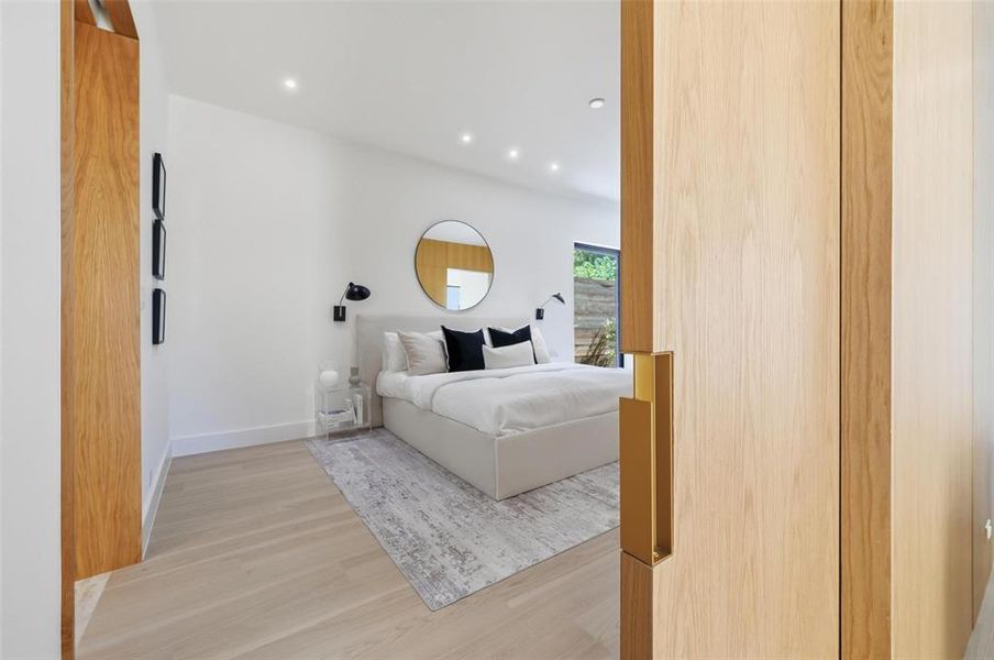 Furnished interior view inside a new home in , Dallas (Image 28).