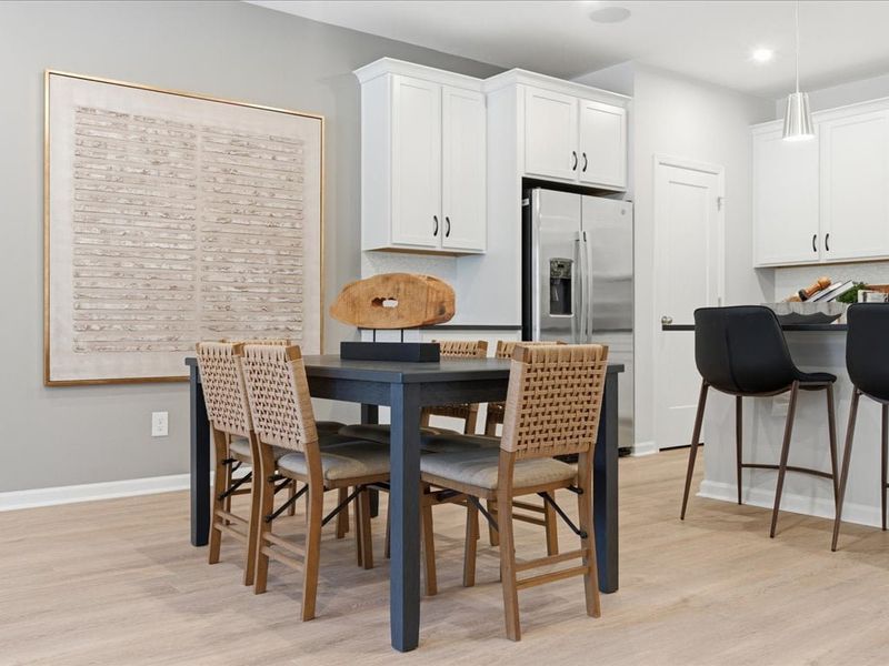 Representative furnished interior of a home built from the Avett by Tri Pointe Homes in Ellis Townes, Charlotte (Image 12).