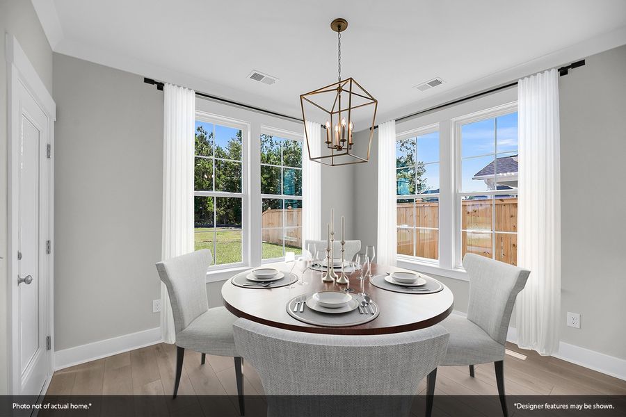 Furnished interior view inside a new home in Arcadia, Myrtle Beach (Image 9).