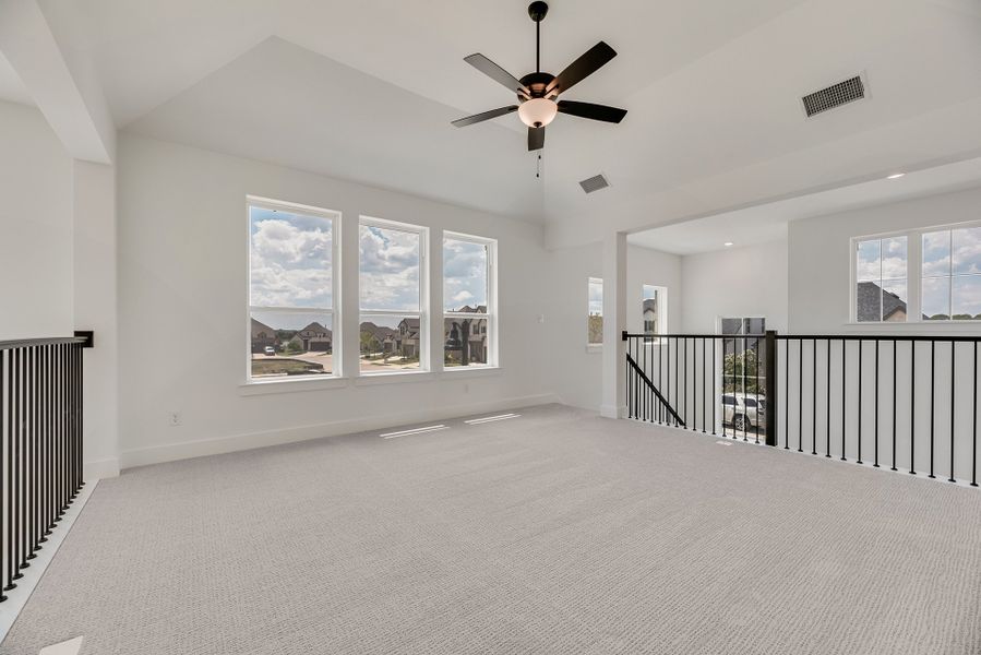 Spacious, unfurnished interior of a new home in Cottages of Celina, Celina (Image 29). Spacious, unfurnished interior of a new home in Cottages of Celina, Celina (Image 29).