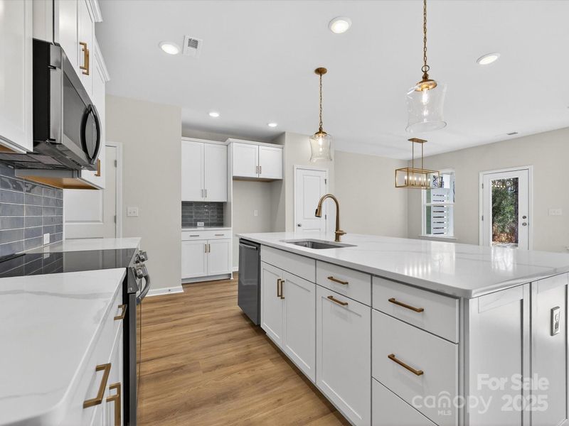 Furnished interior view inside a new home in Westview Towns, Waxhaw (Image 12).