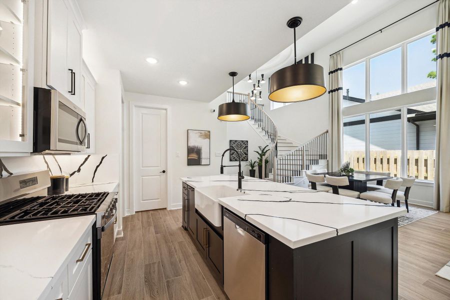 Furnished interior view inside a new home in COLTON™ - 45', Todd Mission (Image 25).