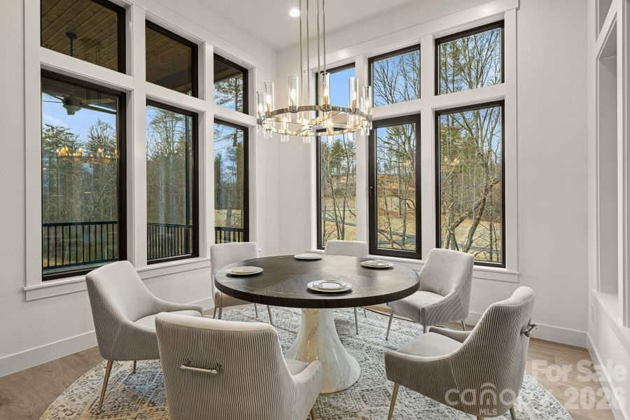 Furnished interior view inside a new home in , Horse Shoe (Image 12).