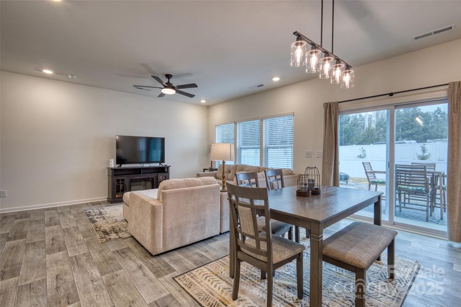 Furnished interior view inside a new home in , York (Image 7). Furnished interior view inside a new home in , York (Image 7).