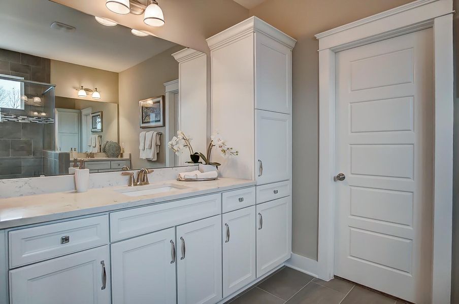 Furnished interior view inside a new home in The Enclave at French Quarter Creek, Huger (Image 5).