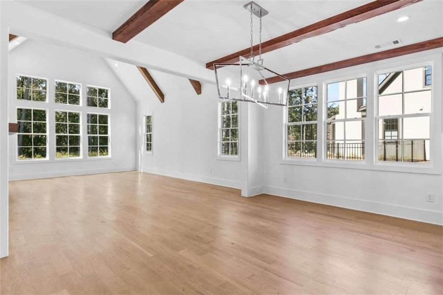 Spacious, unfurnished interior of a new home in , Peachtree City (Image 15).