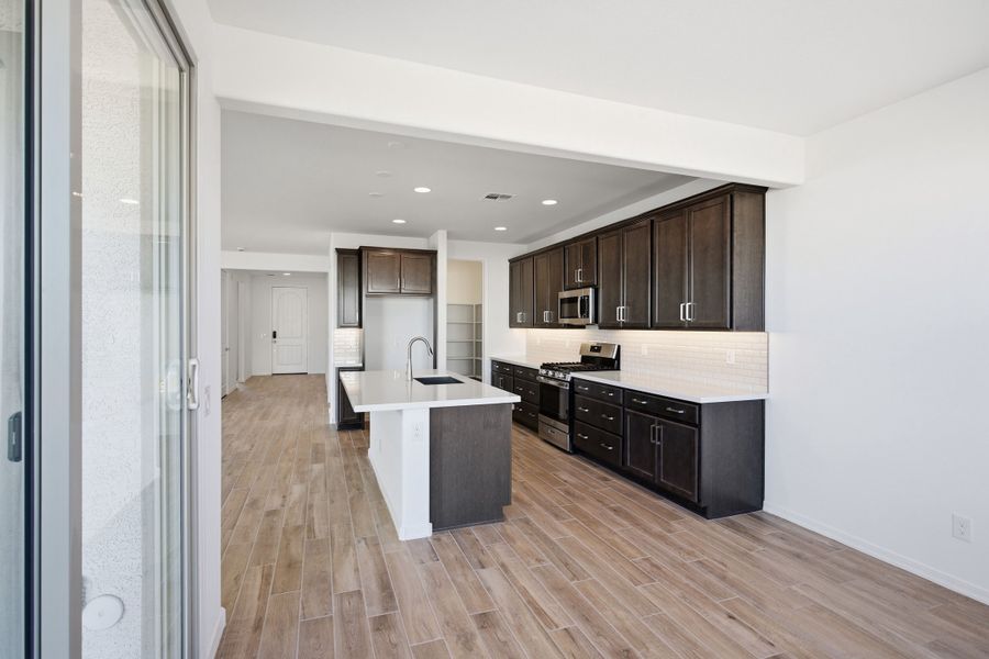 Representative furnished interior of a home built from the Legacy by Taylor Morrison in Artisan at Asante, Surprise (Image 7).