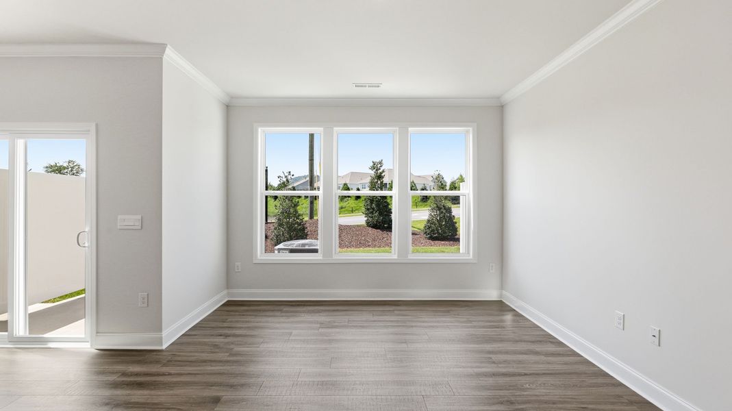 Spacious, unfurnished interior of a new home in Townes at Tap Root Farms, Fletcher (Image 13). Spacious, unfurnished interior of a new home in Townes at Tap Root Farms, Fletcher (Image 13).