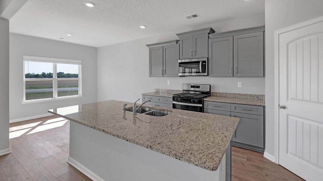 Furnished interior view inside a new home in Hedge Rose, Somerville (Image 6).