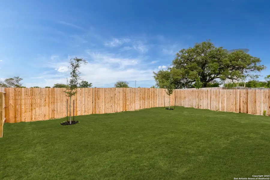 Exterior details and patio area of a home in Weston Oaks, San Antonio (Image 3). Exterior details and patio area of a home in Weston Oaks, San Antonio (Image 3).