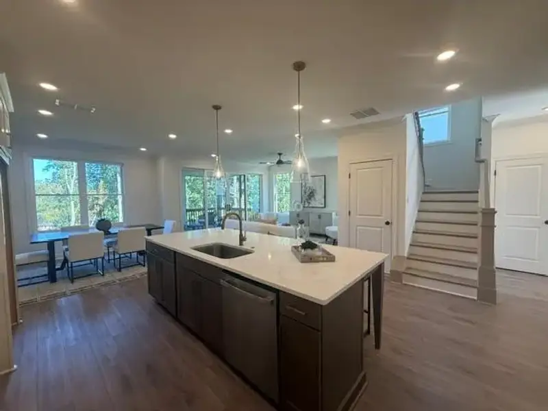 Furnished interior view inside a new home in Millcroft, Buford (Image 15).