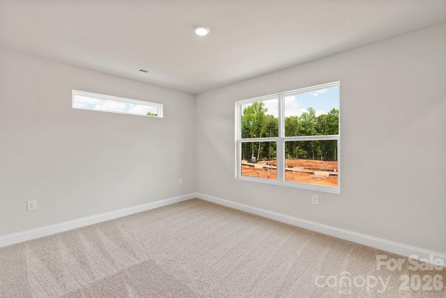 Spacious, unfurnished interior of a new home in Ascot Woods, Charlotte (Image 11). Spacious, unfurnished interior of a new home in Ascot Woods, Charlotte (Image 11).