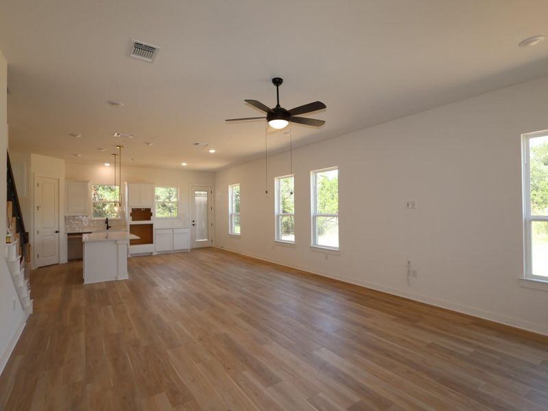 Spacious, unfurnished interior of a new home in Edgewood, Leander (Image 11). Spacious, unfurnished interior of a new home in Edgewood, Leander (Image 11).