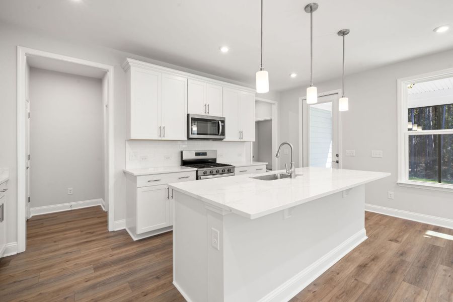 Furnished interior view inside a new home in Sun City Hilton Head, Bluffton (Image 8). Furnished interior view inside a new home in Sun City Hilton Head, Bluffton (Image 8).