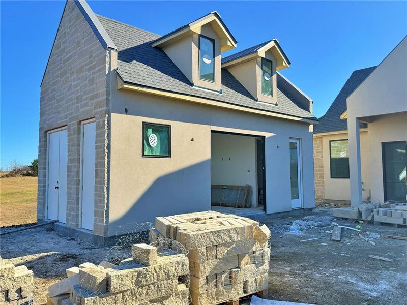 In-progress construction of a new home in , Weston, TX (Image 14).
