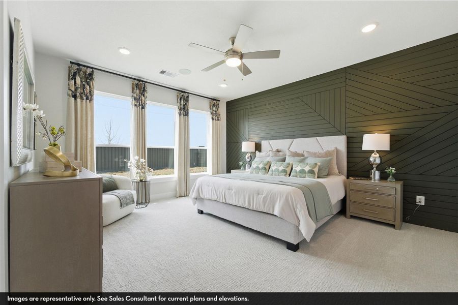 Furnished interior view inside a new home in Bay Creek, Baytown (Image 7).