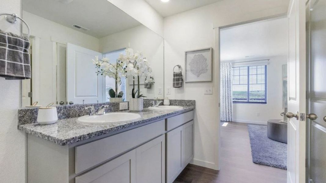 Furnished interior view inside a new home in Westgate, Greeley (Image 11).