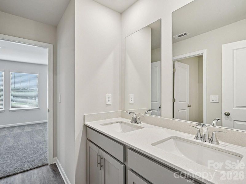 Photo is not of the actual home, but is an inspirational photo of builder’s model home and may depict options, furnishings, and/or decorator features that are not included