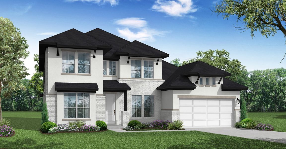 3,208sf New Home in Pflugerville, TX.  - Slide 3