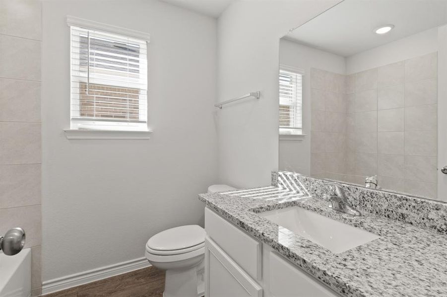 Furnished interior view inside a new home in Burgess Meadows, Cleburne (Image 7).