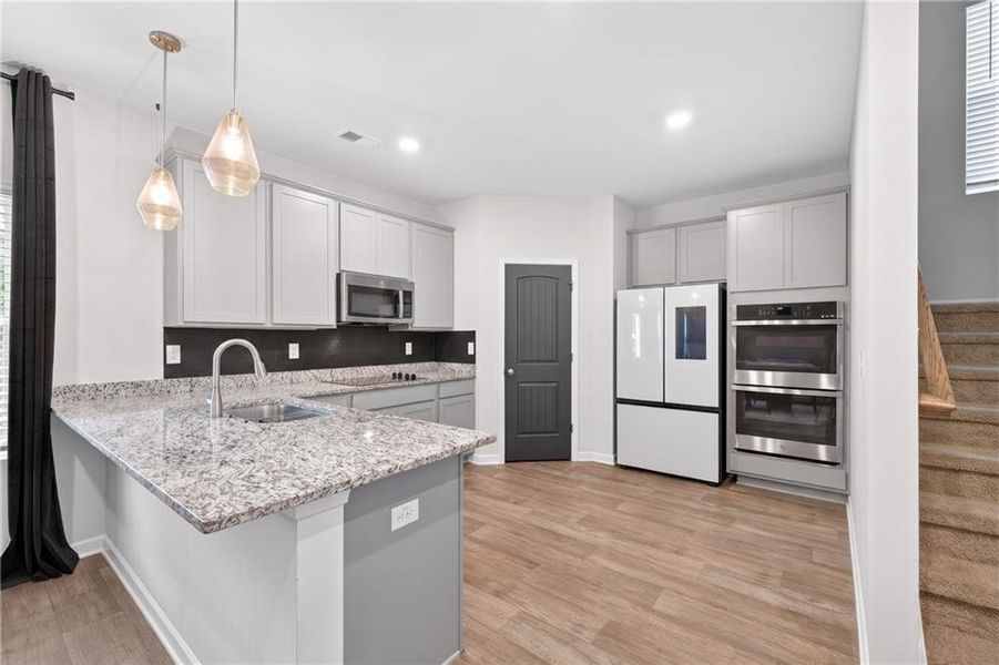 Furnished interior view inside a new home in , Covington (Image 8).