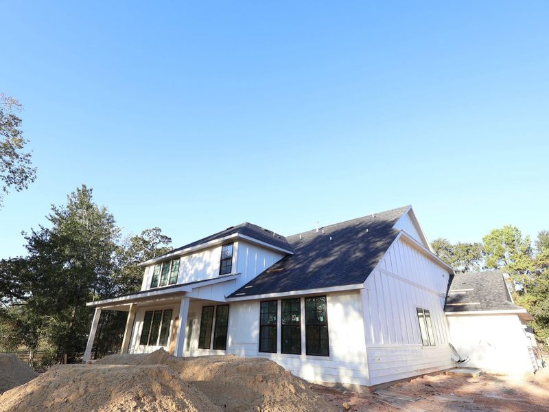 In-progress construction of a new home in The Oaks on 6th Street, Magnolia, TX (Image 25). In-progress construction of a new home in The Oaks on 6th Street, Magnolia, TX (Image 25).