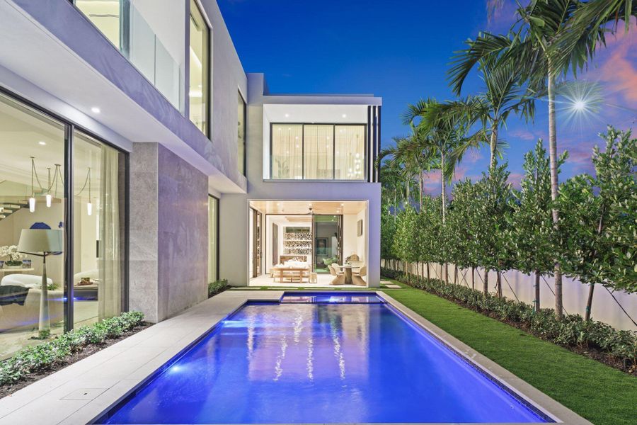 Exterior details and patio area of a home in , Delray Beach (Image 32). Exterior details and patio area of a home in , Delray Beach (Image 32).