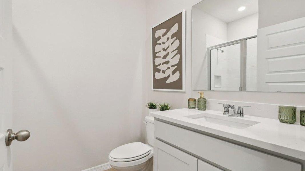 Furnished interior view inside a new home in Hawthorne Ranch, Lakeland (Image 25).