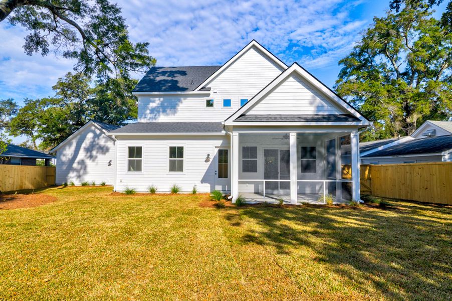Exterior details and patio area of a home in , Charleston (Image 24).