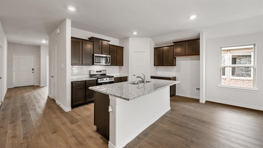 Furnished interior view inside a new home in Liberty Crossing, Royse City (Image 12). Furnished interior view inside a new home in Liberty Crossing, Royse City (Image 12).