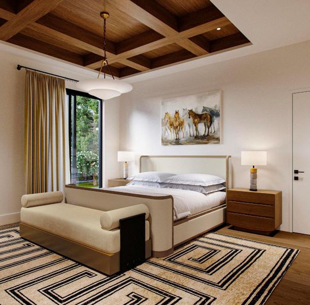 Furnished interior view inside a new home in , Wellington (Image 10).