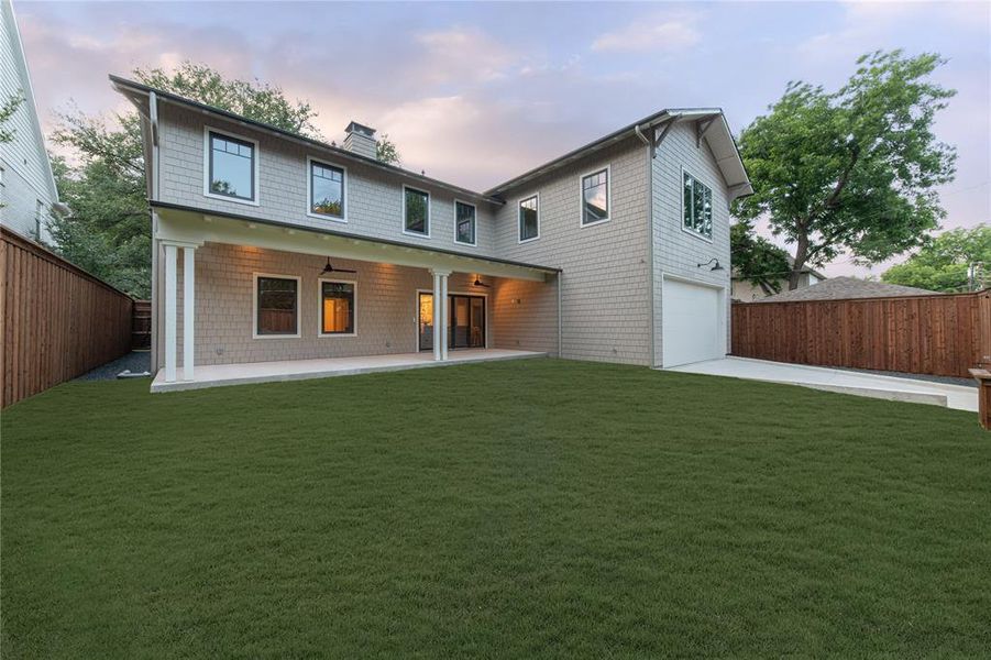 Exterior details and patio area of a home in , Dallas (Image 28). Exterior details and patio area of a home in , Dallas (Image 28).