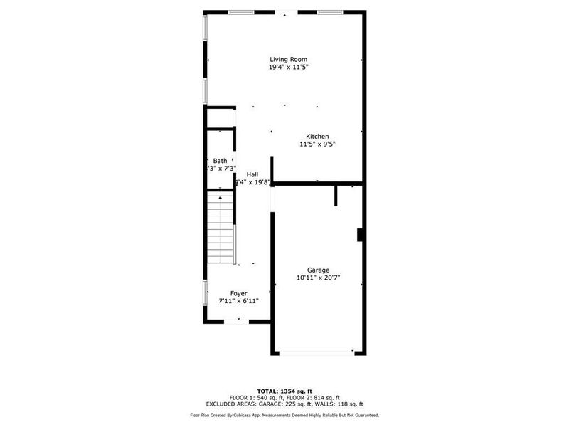2D floor plan layout of this home in , Atlanta, GA (Image 4).