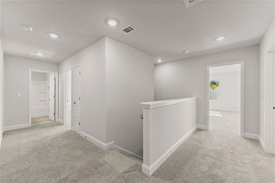 Spacious, unfurnished interior of a new home in Magnolia Villas, Cornelia (Image 24).