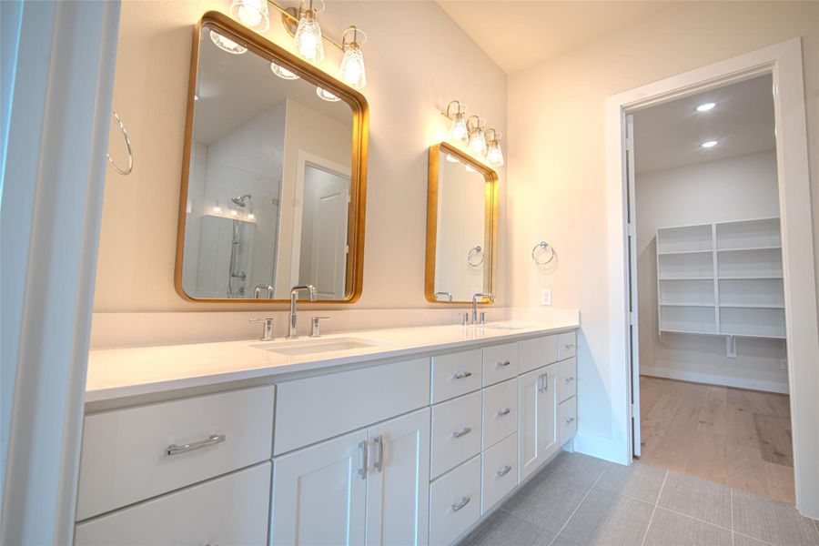 Furnished interior view inside a new home in Spring Valley Creek, Houston (Image 34).