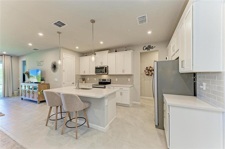 Furnished interior view inside a new home in , Venice (Image 11). Furnished interior view inside a new home in , Venice (Image 11).
