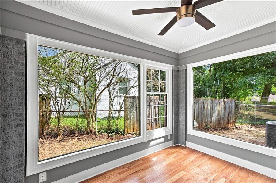 Exterior details and patio area of a home in , Atlanta (Image 32). Exterior details and patio area of a home in , Atlanta (Image 32).