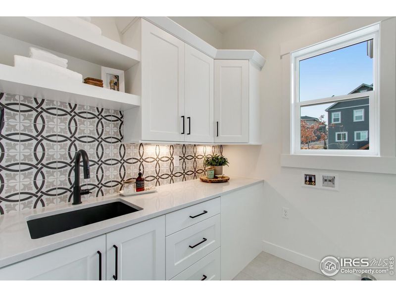 Laundry Room (Photos of Prior Build)