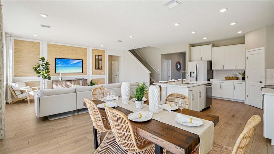 Furnished interior view inside a new home in , Ocala (Image 11).
