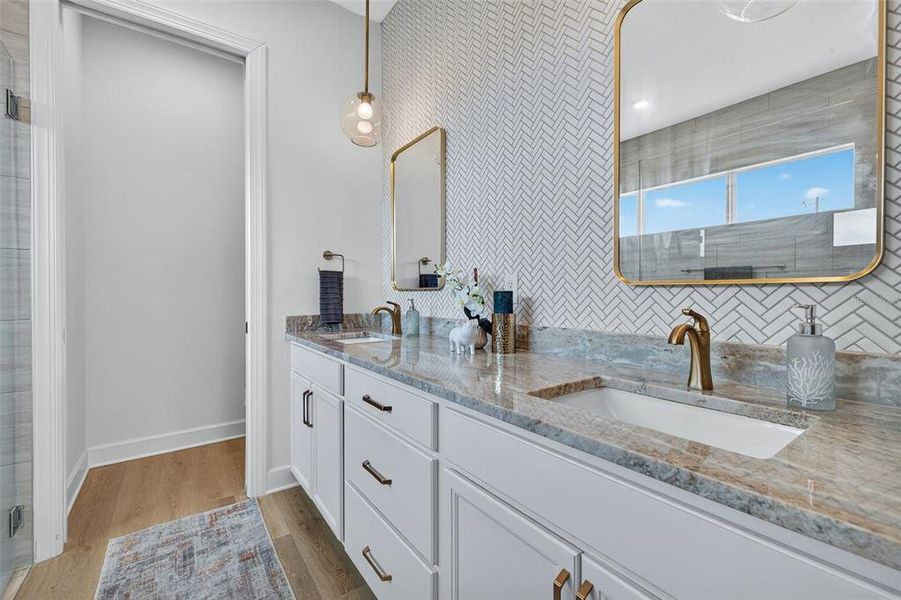 Furnished interior view inside a new home in , Cape Coral (Image 19).