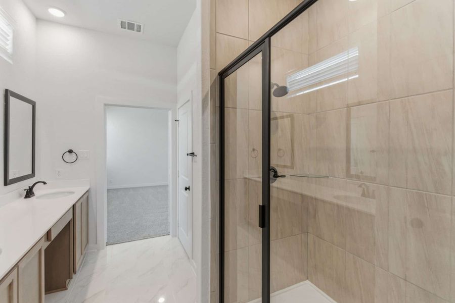 Furnished interior view inside a new home in The Crossvine, Schertz (Image 14). Furnished interior view inside a new home in The Crossvine, Schertz (Image 14).