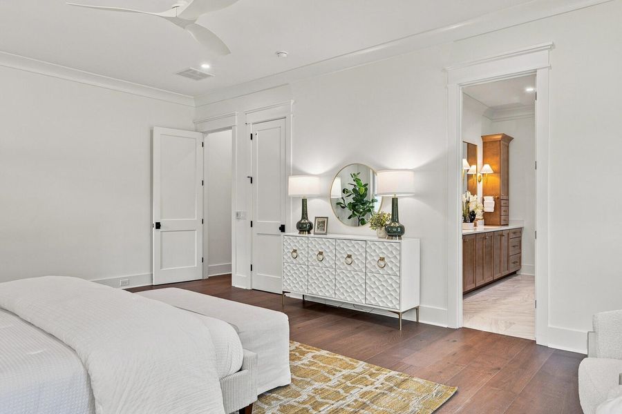 Furnished interior view inside a new home in , Mount Pleasant (Image 16).