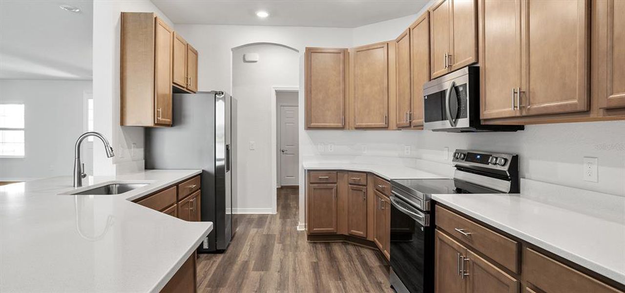 Furnished interior view inside a new home in The Crossings - Single-Family Homes, St. Cloud (Image 8).