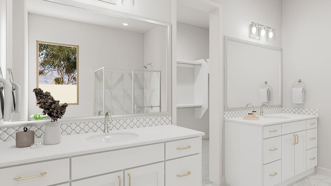 Furnished interior view inside a new home in Revana at Soleo, San Tan Valley (Image 12). Furnished interior view inside a new home in Revana at Soleo, San Tan Valley (Image 12).