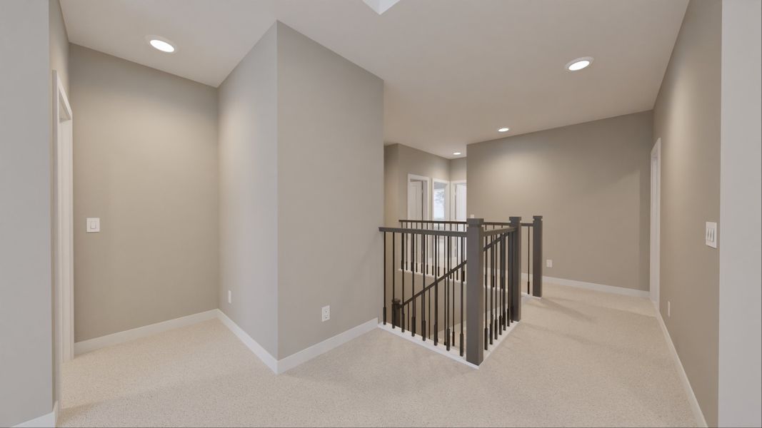 Representative unfurnished interior of a home built from the Maya by Tricoast Homes in Summer Place 35', Montgomery (Image 20). Representative unfurnished interior of a home built from the Maya by Tricoast Homes in Summer Place 35', Montgomery (Image 20).