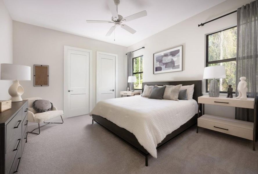 Furnished interior view inside a new home in , Dahlonega (Image 18). Furnished interior view inside a new home in , Dahlonega (Image 18).