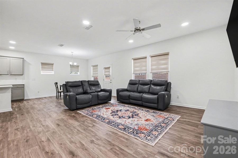 Furnished interior view inside a new home in , Charlotte (Image 8).