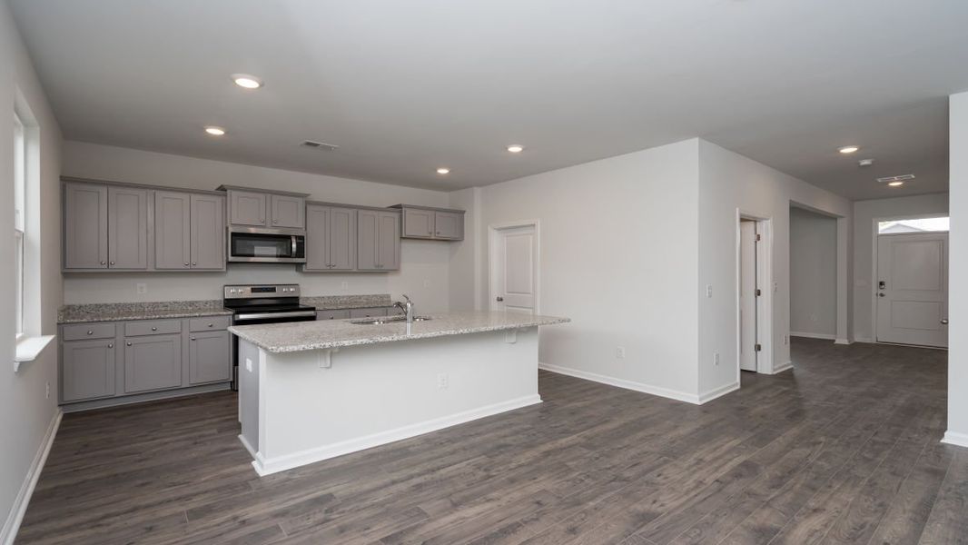 Representative furnished interior of a home built from the GALEN by D.R. Horton in Island Green, Myrtle Beach (Image 8).