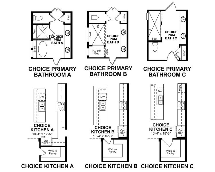 2D floor plan layout of this home in Goodland: Overlook 60', Venus, TX (Image 2). 2D floor plan layout of this home in Goodland: Overlook 60', Venus, TX (Image 2).