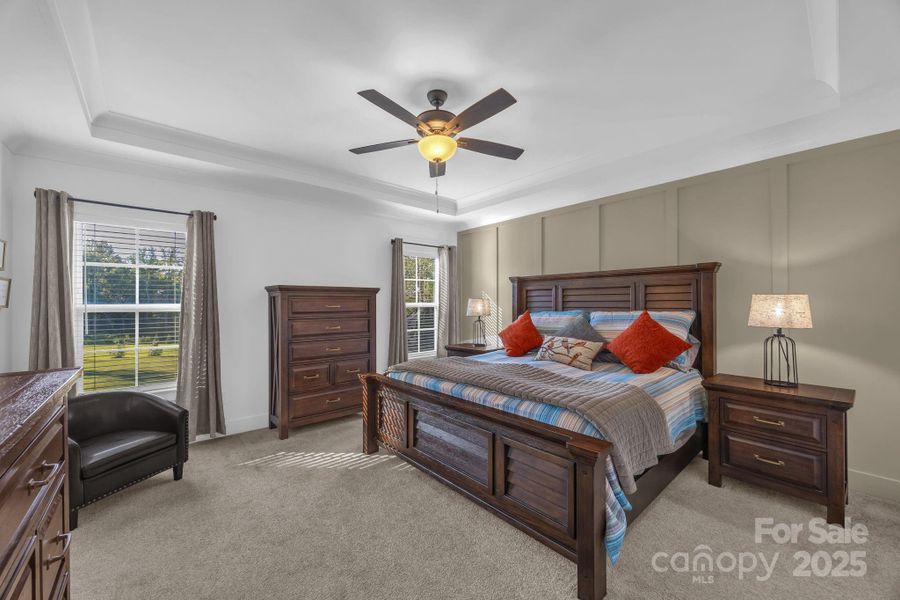 Furnished interior view inside a new home in , Mocksville (Image 30).